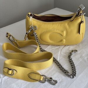 Coach Vibrant Yellow Crossbody Bag
